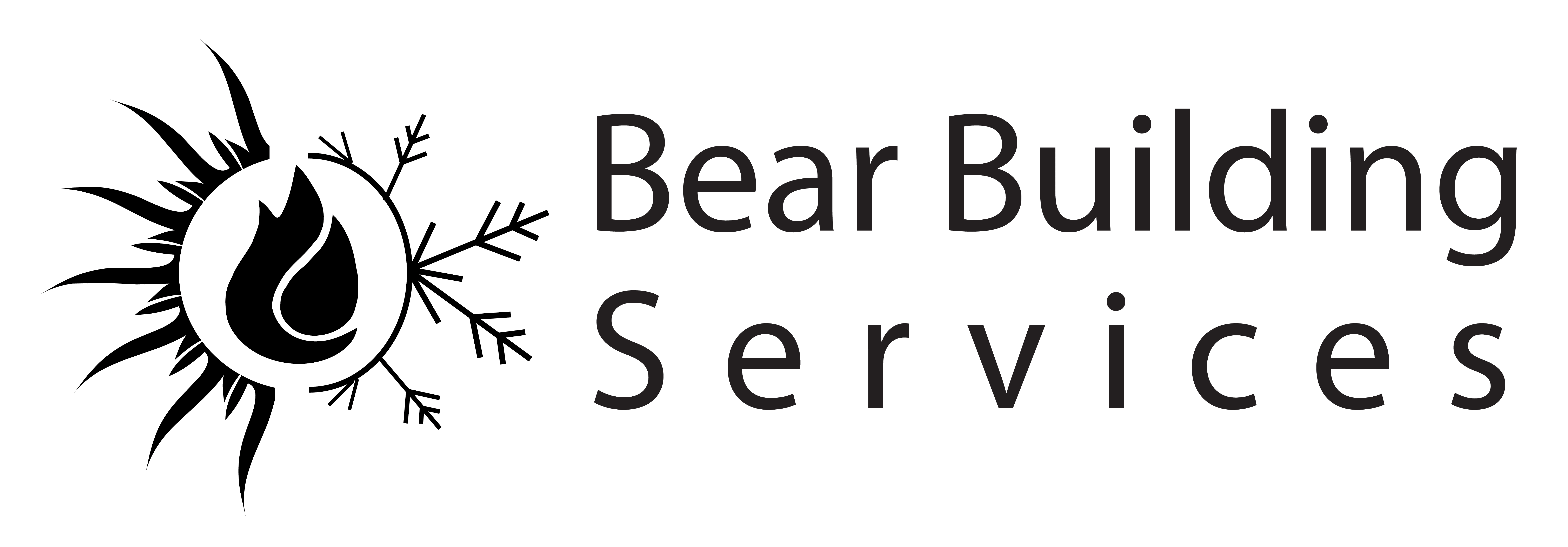 Bear Building Services logo black